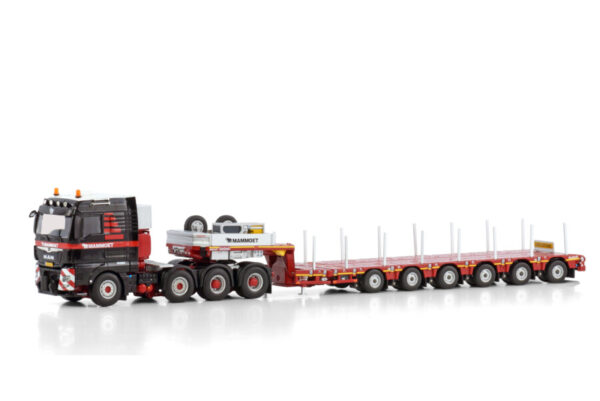 MAM 410299 - MAN TGX XLX 8X4 WITH MANOOVR 6 AXLE TRAILER - Image 5