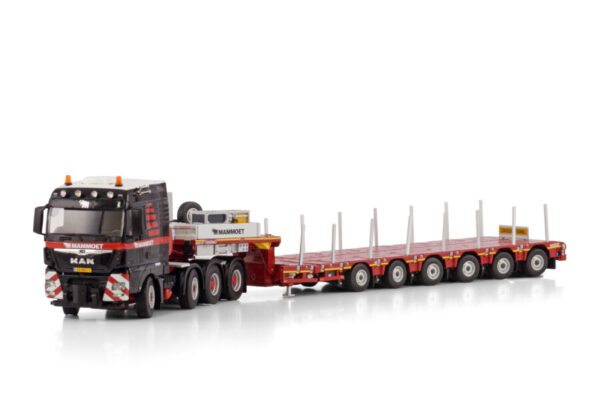 MAM 410299 - MAN TGX XLX 8X4 WITH MANOOVR 6 AXLE TRAILER