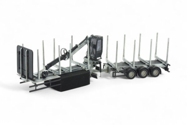 Tekno 87732 - UK Logging transport contstruction crane + trailer - Image 6
