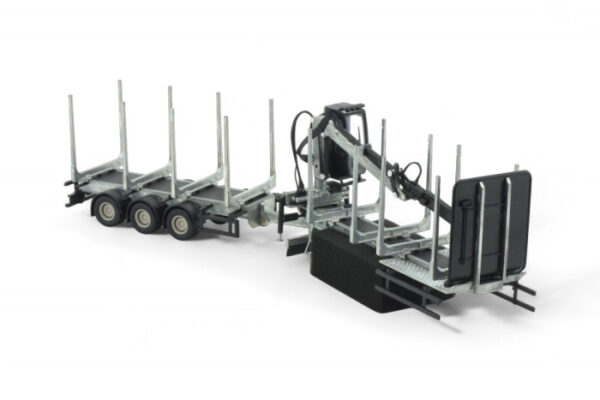 Tekno 87732 - UK Logging transport contstruction crane + trailer