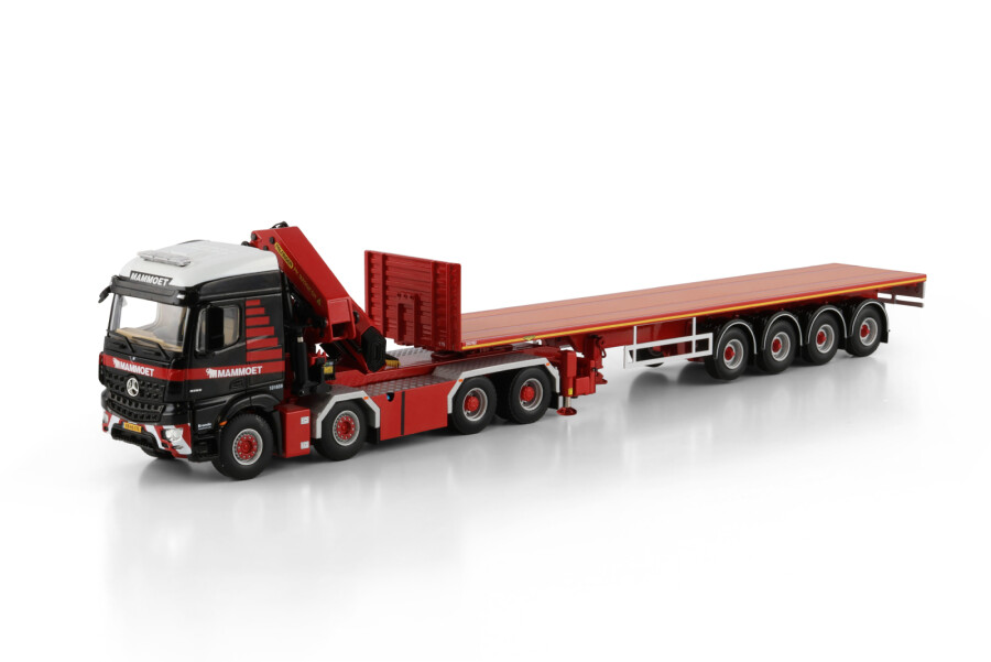 MAM 410320 - Mammoet Mercedes Benz + Flatbed