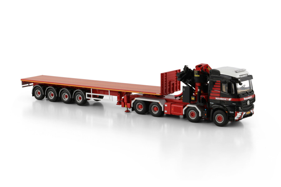 MAM 410320 - Mammoet Mercedes Benz + Flatbed - Image 2