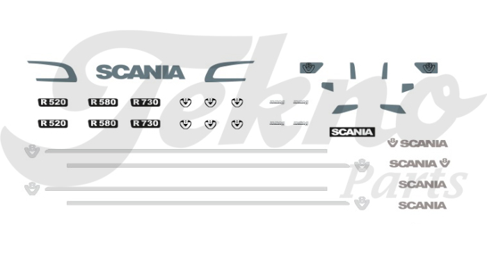 Tekno 88182 - Scania R Streamline Type Decalset