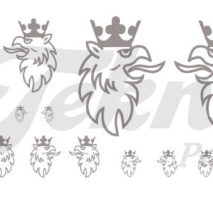 Tekno 88466 - Scania white griffin decal