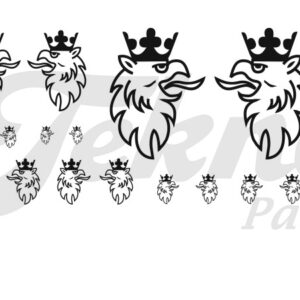 Tekno 89330 - Scania griffin black decal