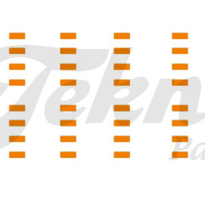 Tekno 89294 - Marker lights orange decal