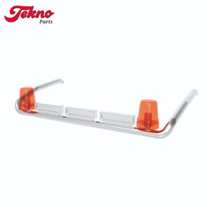Tekno 77418 - Lightbar chrome 3 big led + emergency lights