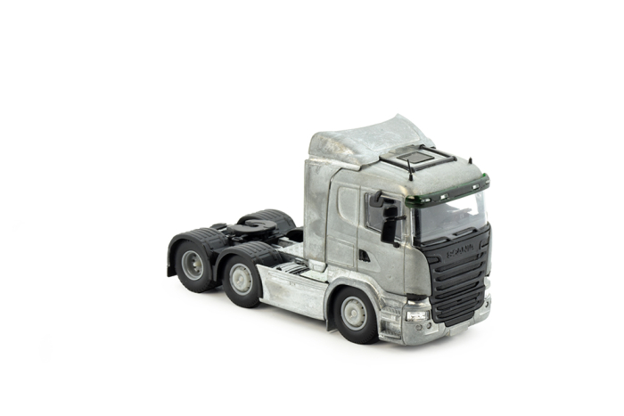 Tekno 86771 - Scania R6 low cab Streamline twinsteer kit