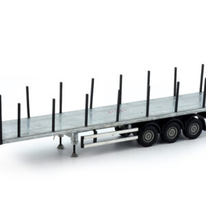 Tekno 81891 - 3 Axle Flatbed Trailer