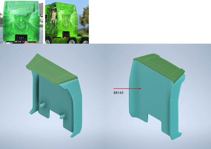 Tekno 89744 - S Series Cabin Wall - Image 3