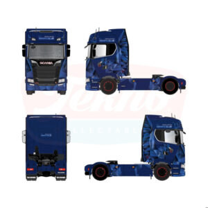 Tekno 91257 - Scania King's Blue