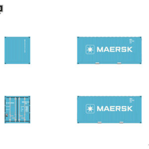 WSI 04-2261 - 20FT Container Maersk Blue