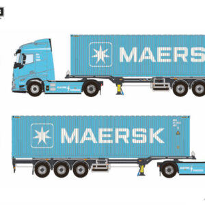 WSI 04-2264 - Maersk Electric Aero + container trailer